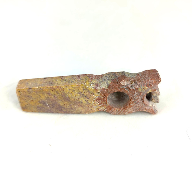 LION Face Stone Pipe (SS-6)