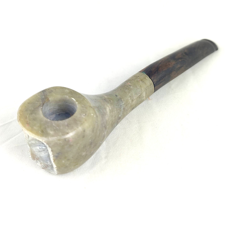 SUN Face Stone Wood Pipe (ESP-1)