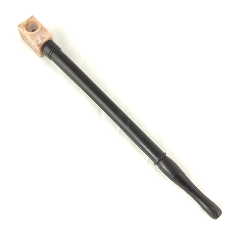 Stone Head - Wooden Large Pipe (EWP-305)